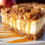Apple Crisp Cheesecake