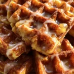 Apple Fritter Waffle Donuts