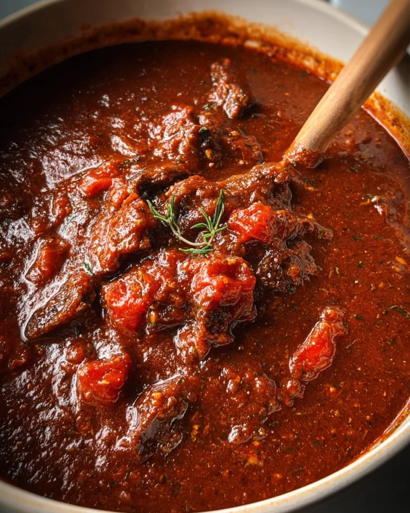 Authentic Italian Gravy