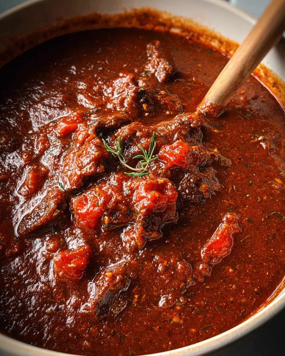 Authentic Italian Gravy