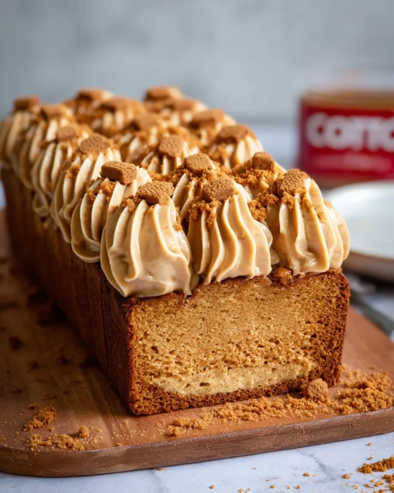 Biscoff Loaf Cake
