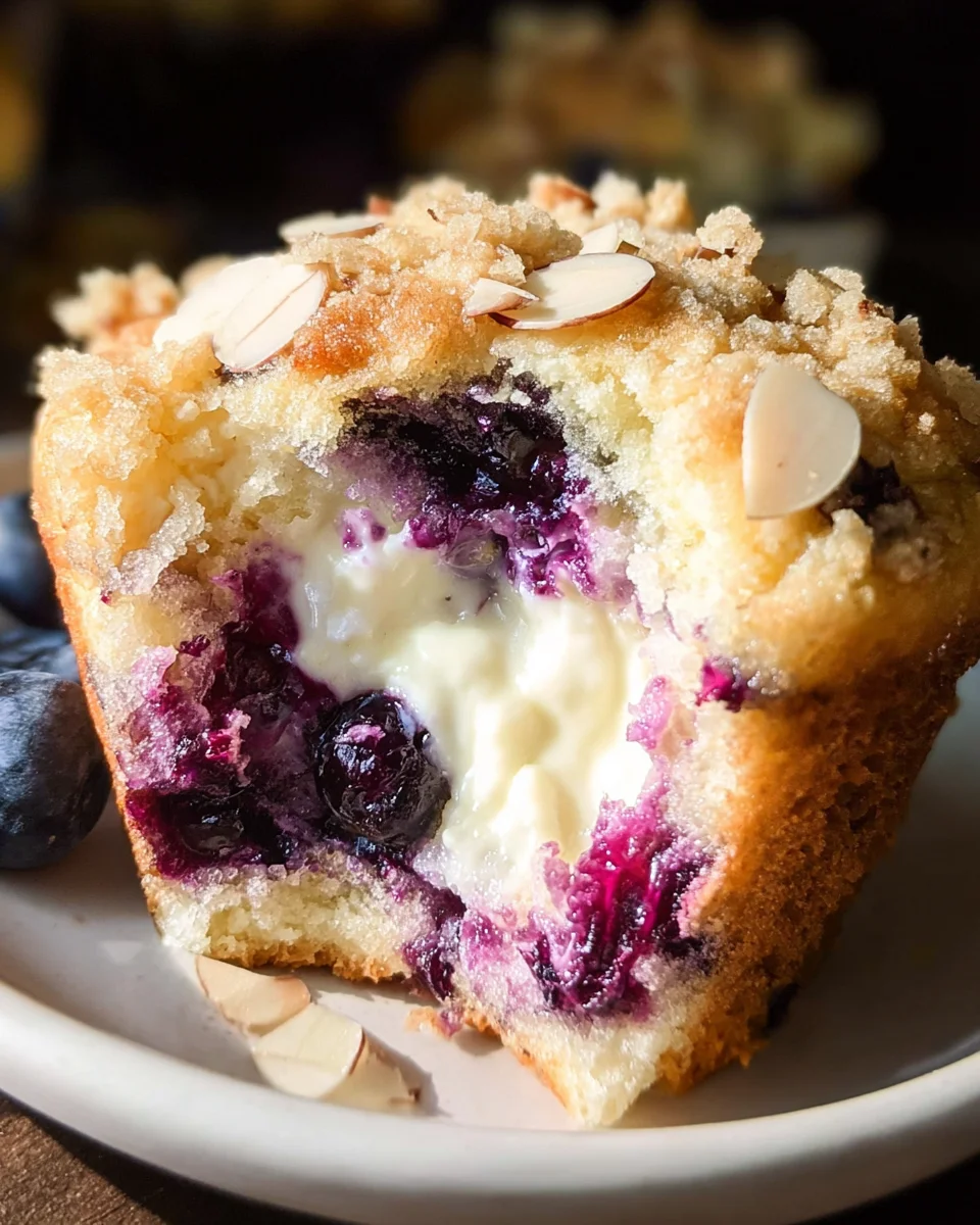 Blueberry Cream Cheese Muffins 19 Blueberry