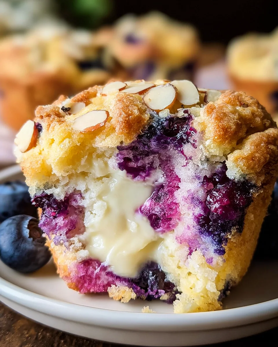 Blueberry Cream Cheese Muffins 20 Blueberry