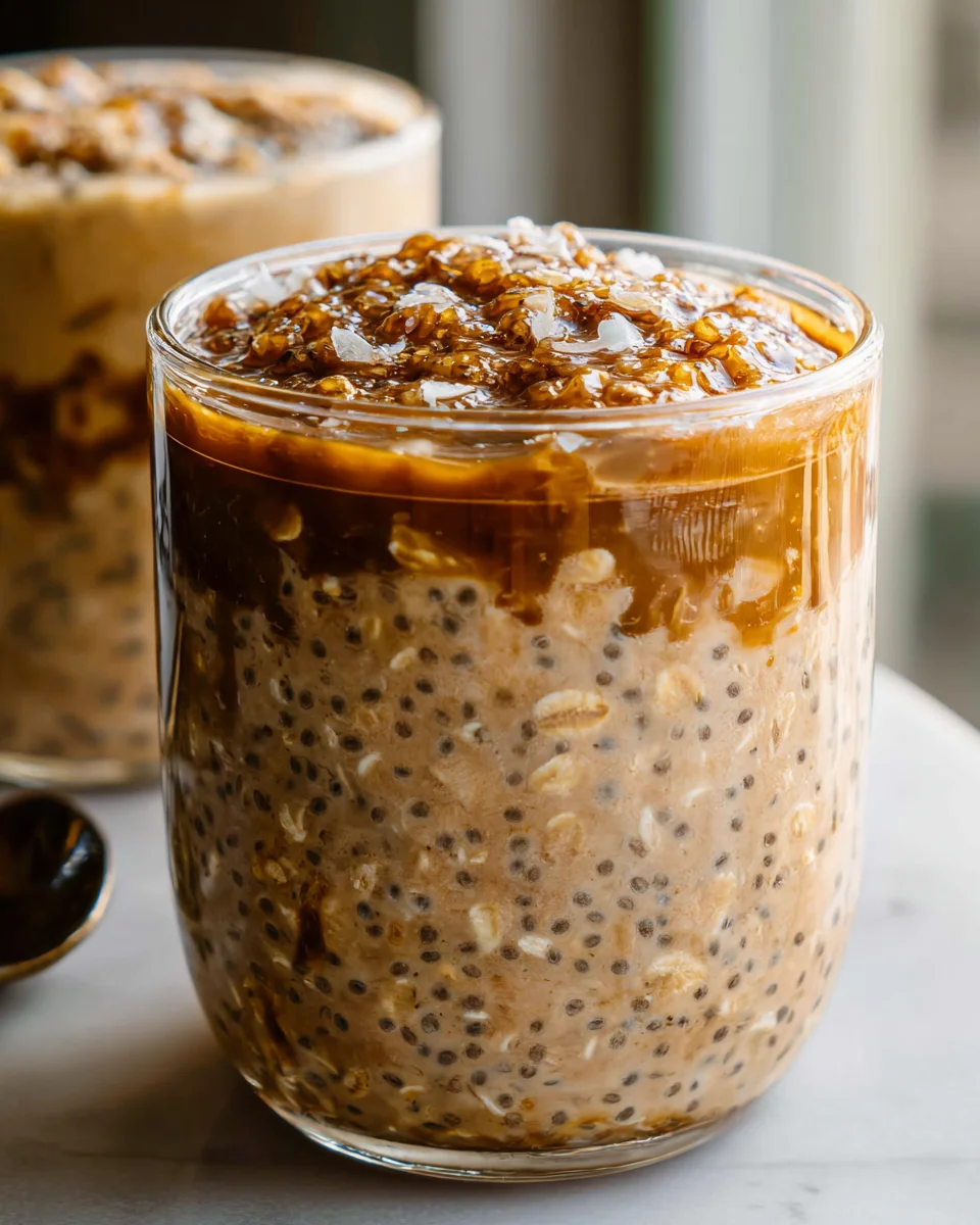 Brown Sugar Shaken Espresso Overnight Oats