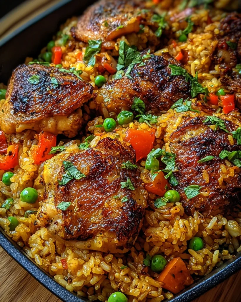 Caribbean Chicken and Rice