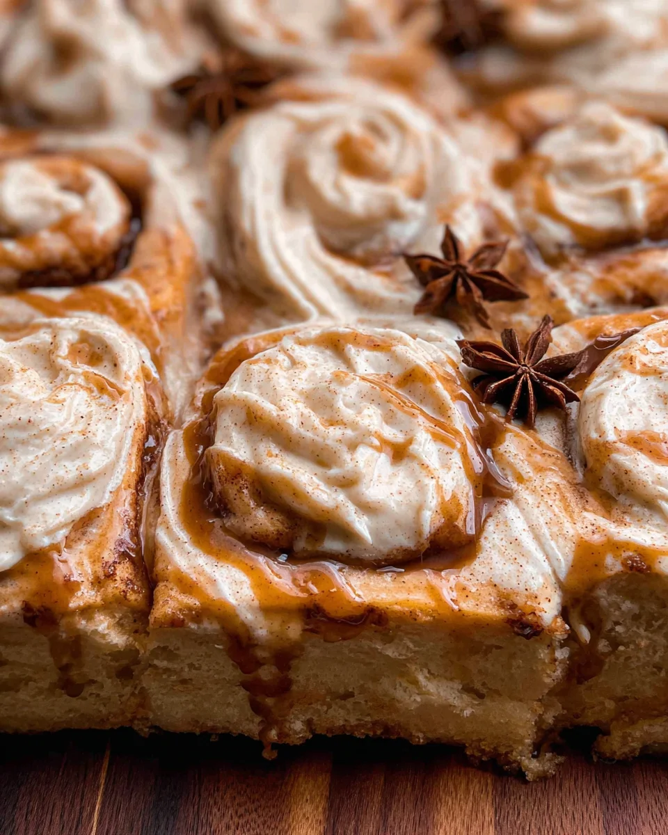 Chai Cinnamon Rolls