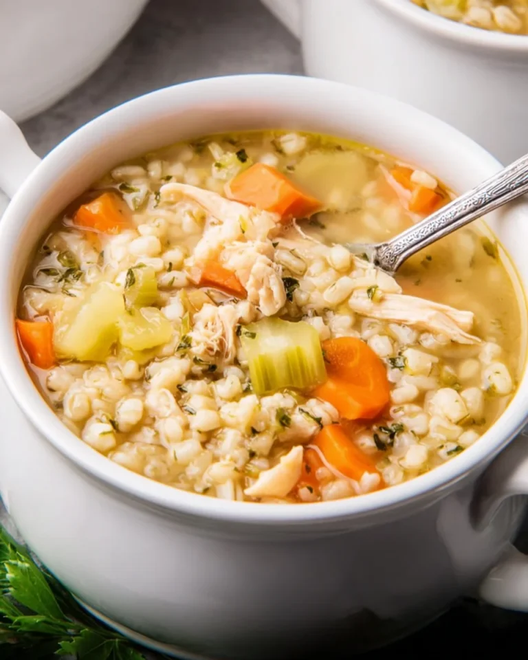 Chicken Barley Soup
