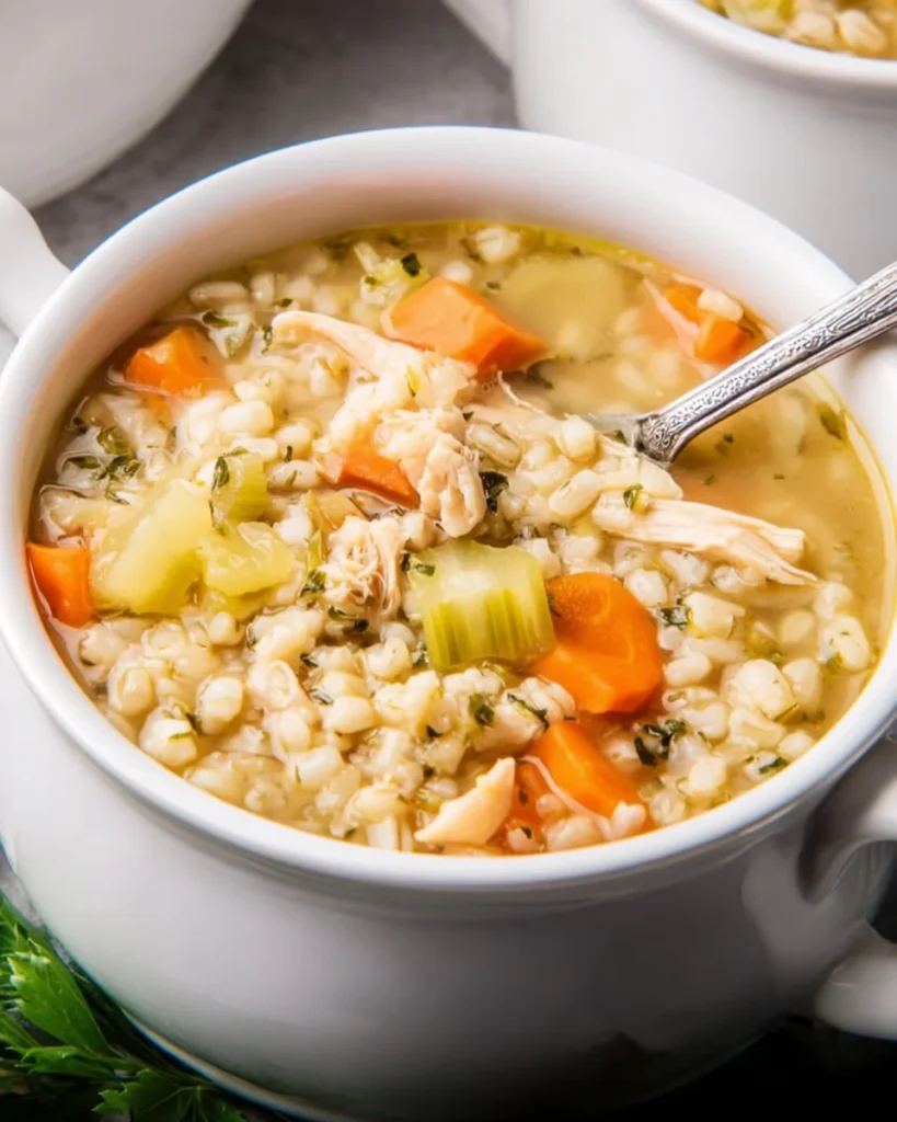 Chicken Barley Soup