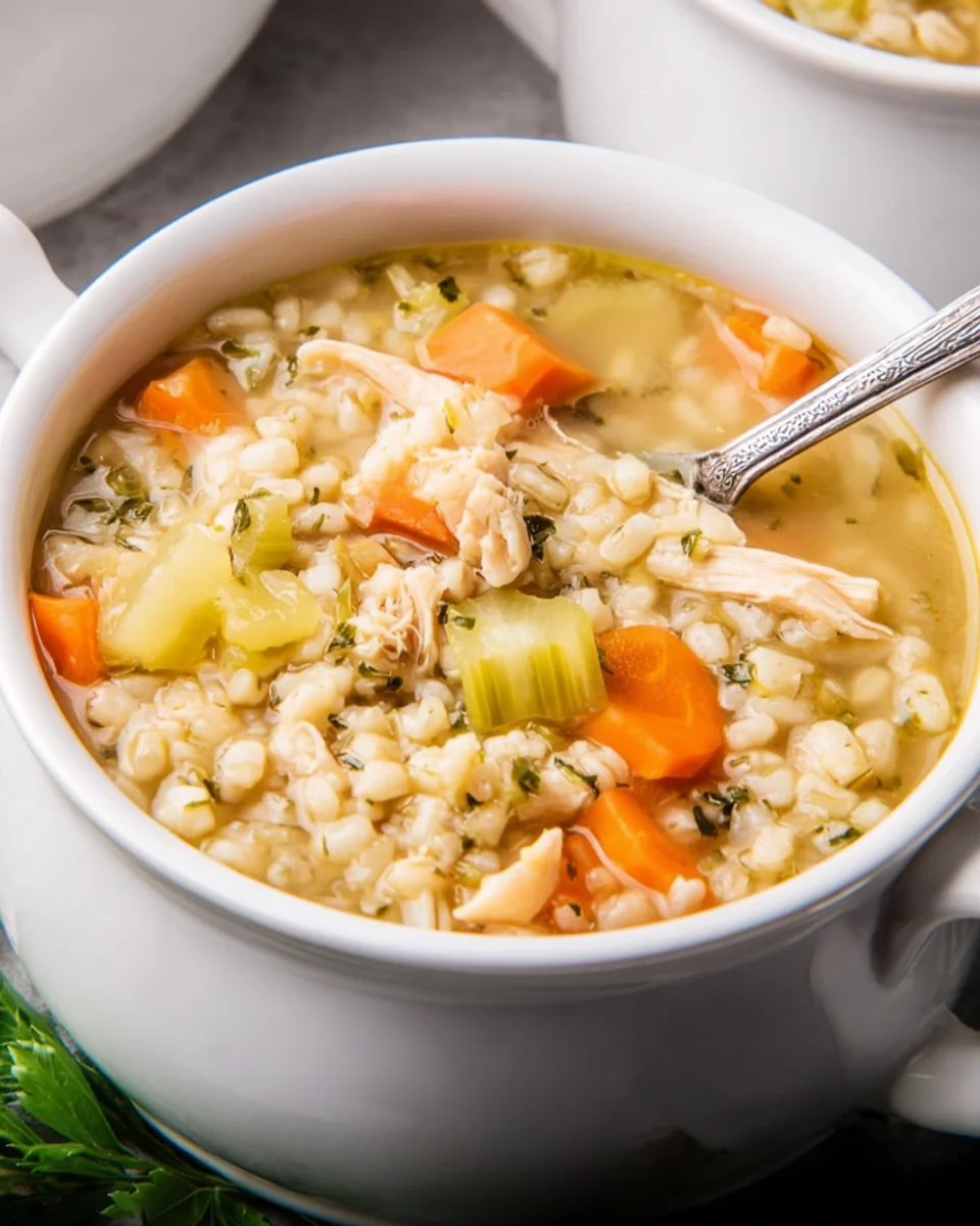 Chicken Barley Soup