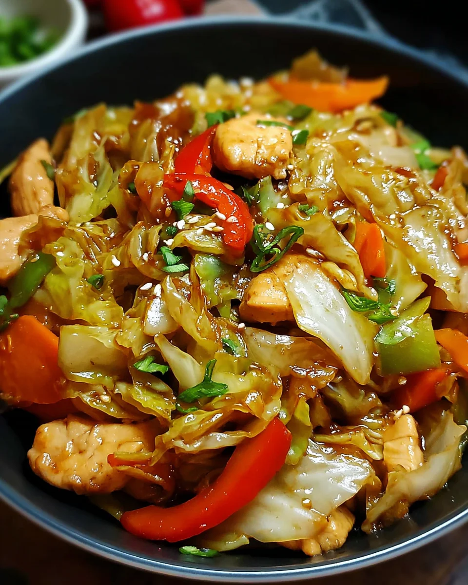 Chicken Cabbage Stir-Fry Recipe 26 Chicken