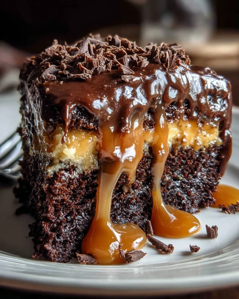 Chocolate Caramel Dump Cake Recipe