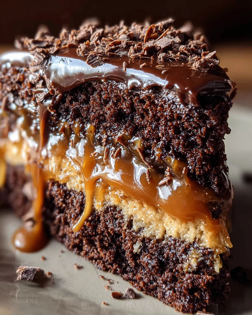 Chocolate Caramel Dump Cake Recipe 20 Chocolate