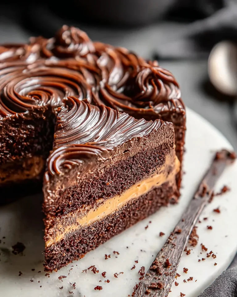 Chocolate Dulce de Leche Cake