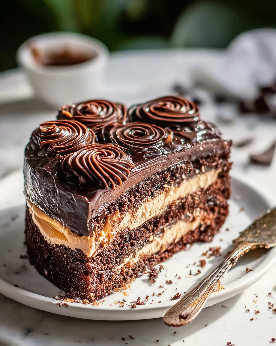 Chocolate Dulce de Leche Cake 29 Chocolate