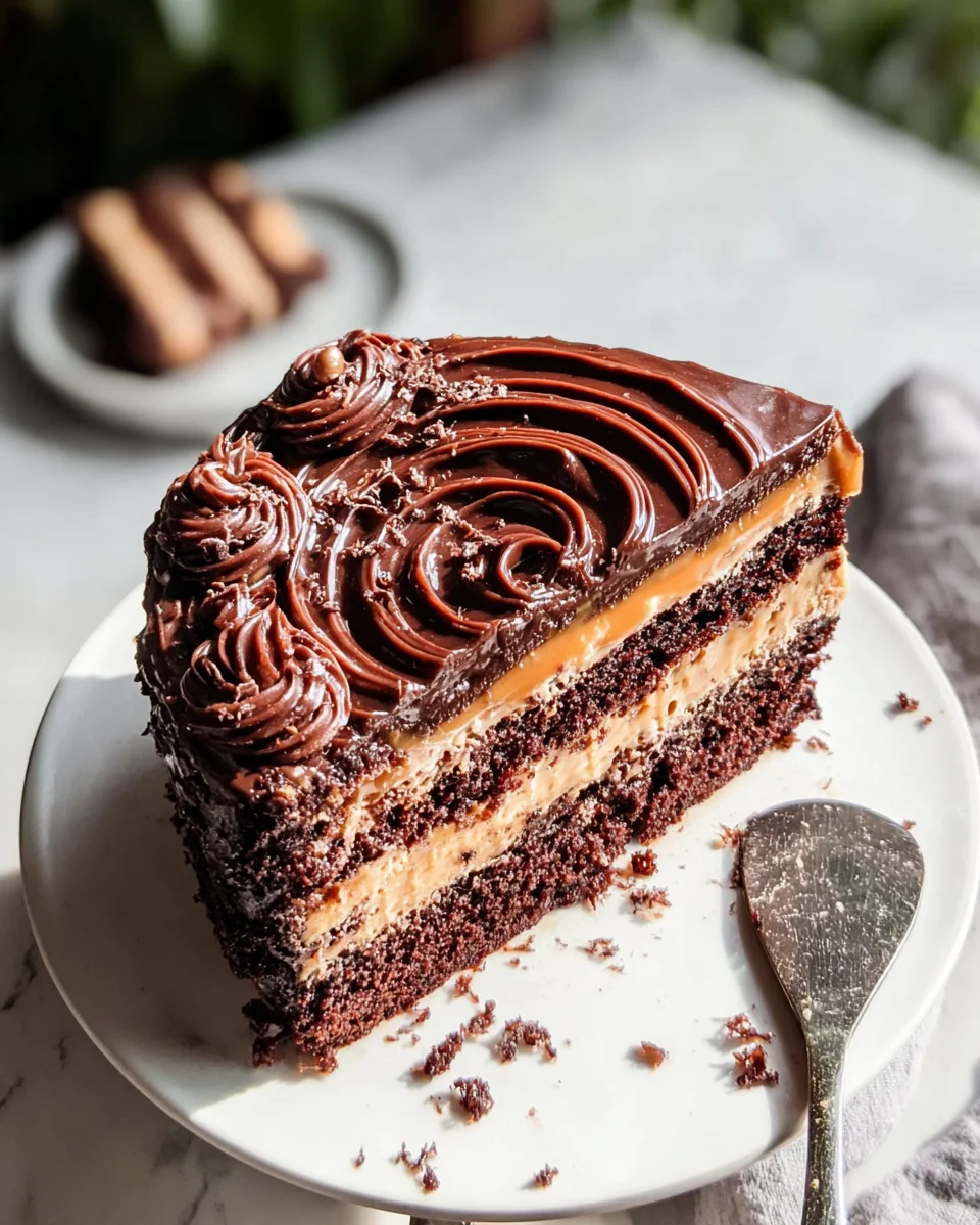 Chocolate Dulce de Leche Cake 30 Chocolate