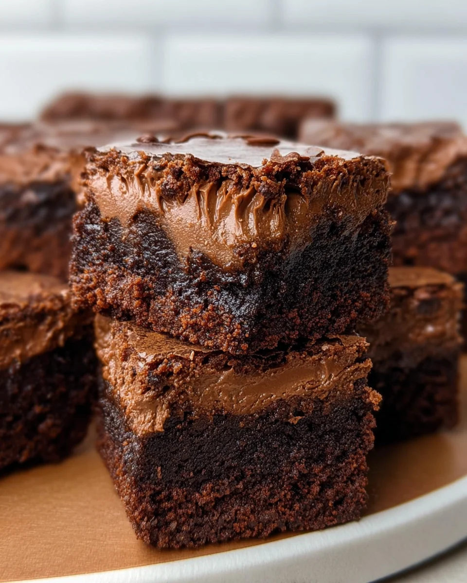 Chocolate Mousse Brownies Recipe 28 Chocolate