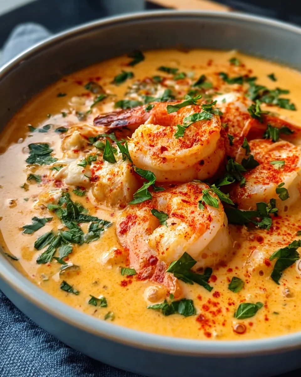 Crab and Shrimp Seafood Bisque 29 Crab