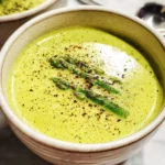 Creamy Asparagus Soup (without cream!)