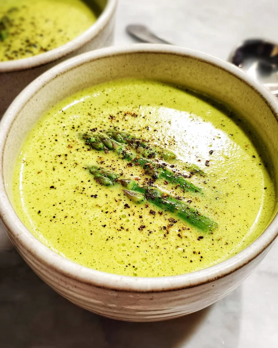 Creamy Asparagus Soup (without cream!) 21 Creamy Asparagus Soup (without cream!)