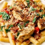 Creamy Chicken Pasta with Bacon 23 Creamy Chicken Pasta with Bacon