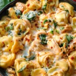 CrockPot Chicken Tortellini