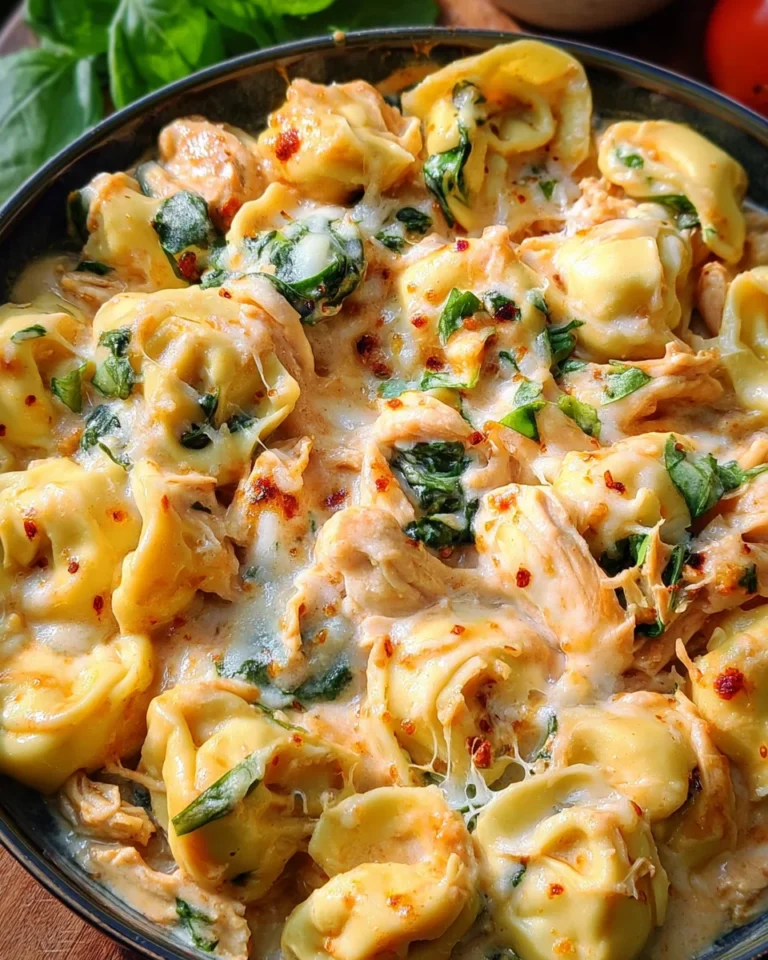 CrockPot Chicken Tortellini
