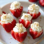 Deviled Strawberries (Made with a Cheesecake Filling)