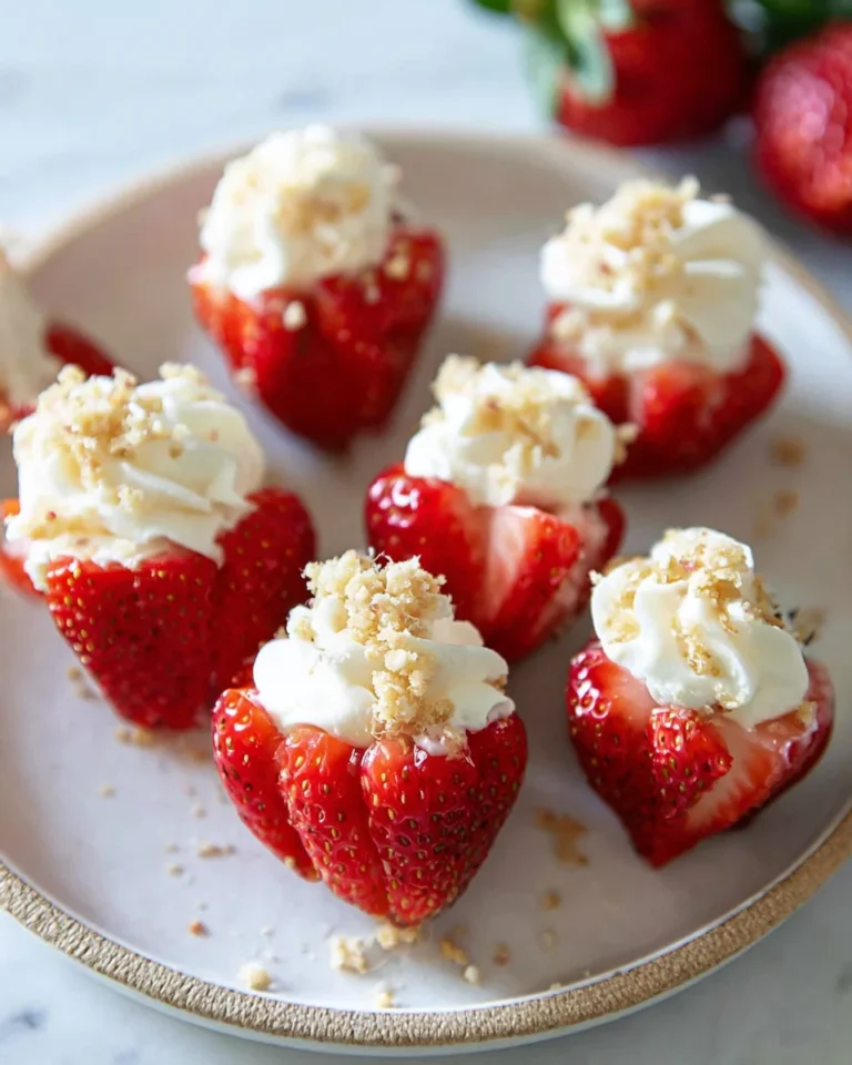 Deviled Strawberries (Made with a Cheesecake Filling) 27 Deviled Strawberries (Made with a Cheesecake Filling)
