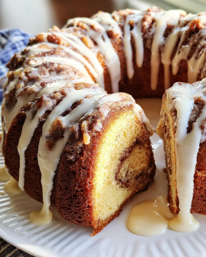Easy Cinnamon Roll Bundt Cake