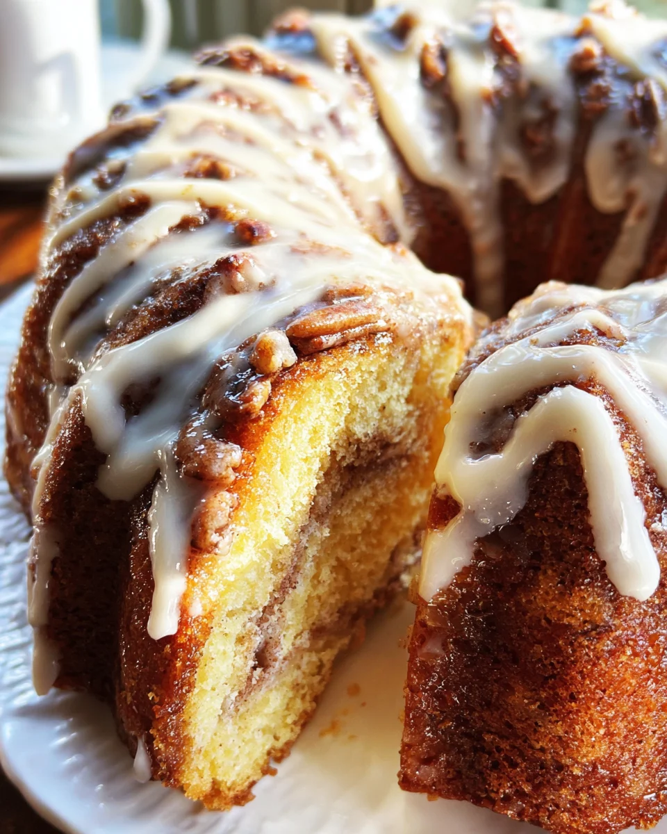 Easy Cinnamon Roll Bundt Cake 25 Easy