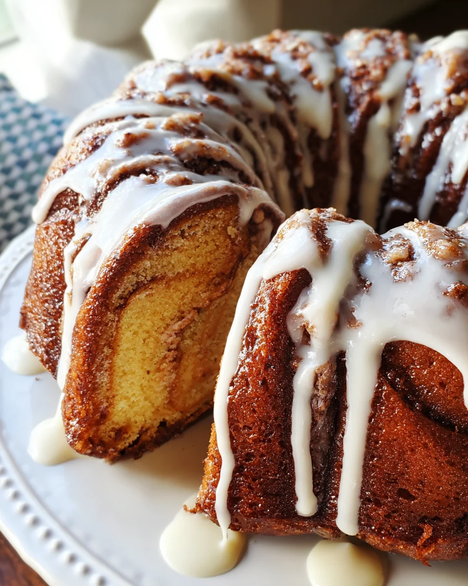 Easy Cinnamon Roll Bundt Cake 26 Easy
