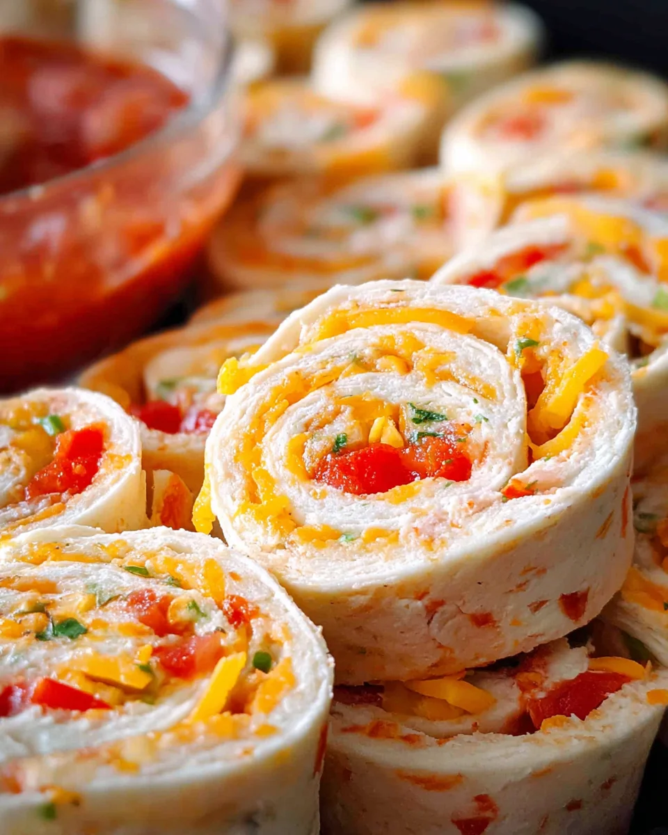 Easy Fiesta Roll Ups (Mexican Pinwheels) 17 Easy
