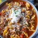 Easy Lasagna Soup Recipe