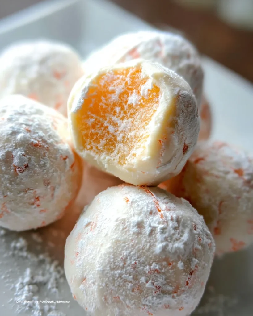 Easy Orange Creamsicle Truffles