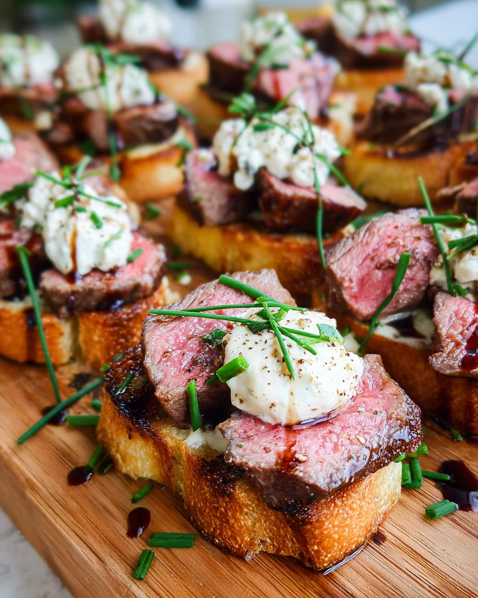 Easy Steak Crostini (with Horseradish Sauce) 19 Easy
