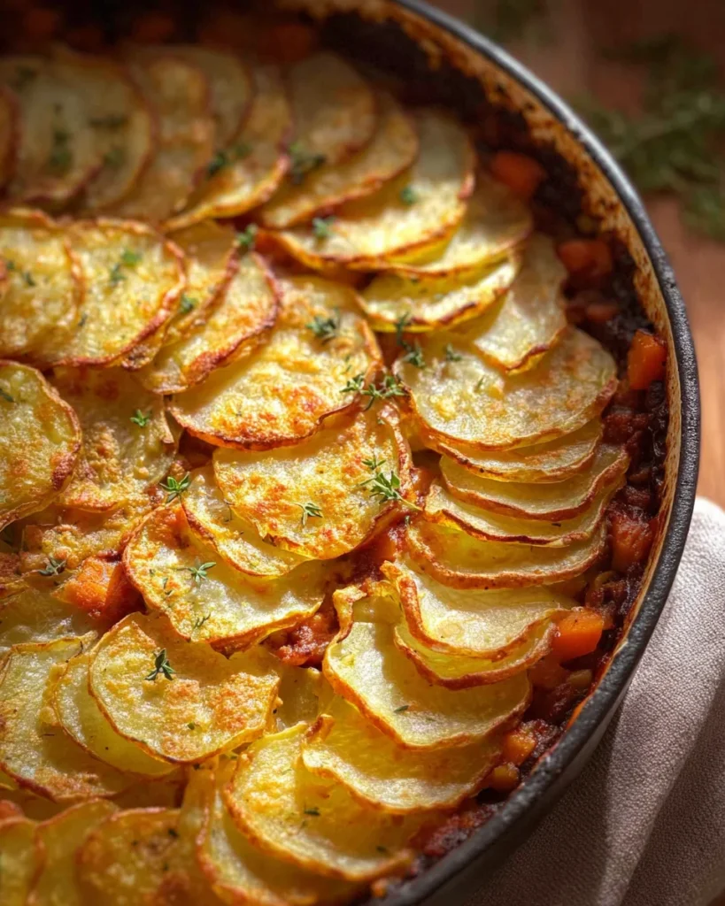 Easy Vegan Hotpot with Lentils