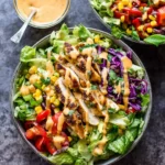 Fiesta Ranch Salad with Salsa Verde Chicken 15 Fiesta Ranch Salad with Salsa Verde Chicken
