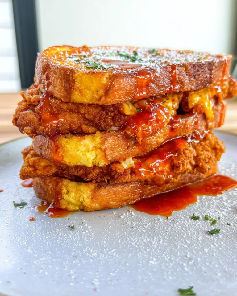 French Toast Fried Chicken Sandwich