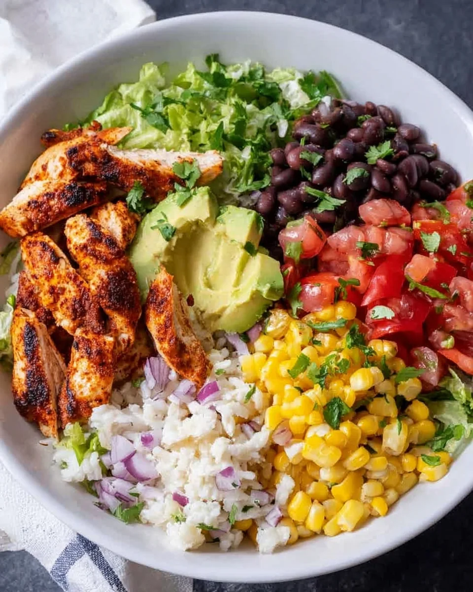 Grilled Chicken Burrito Bowls 15 Grilled