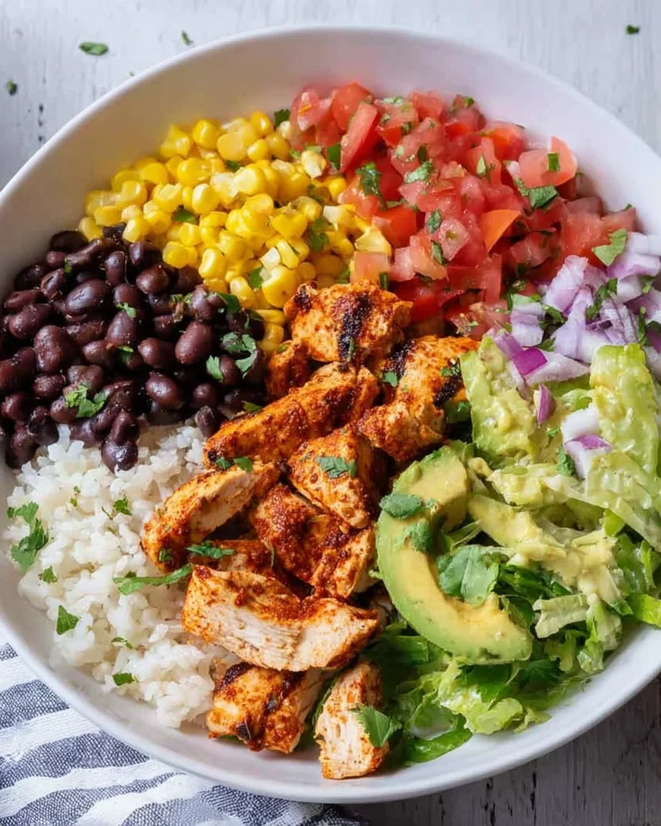 Grilled Chicken Burrito Bowls 16 Grilled