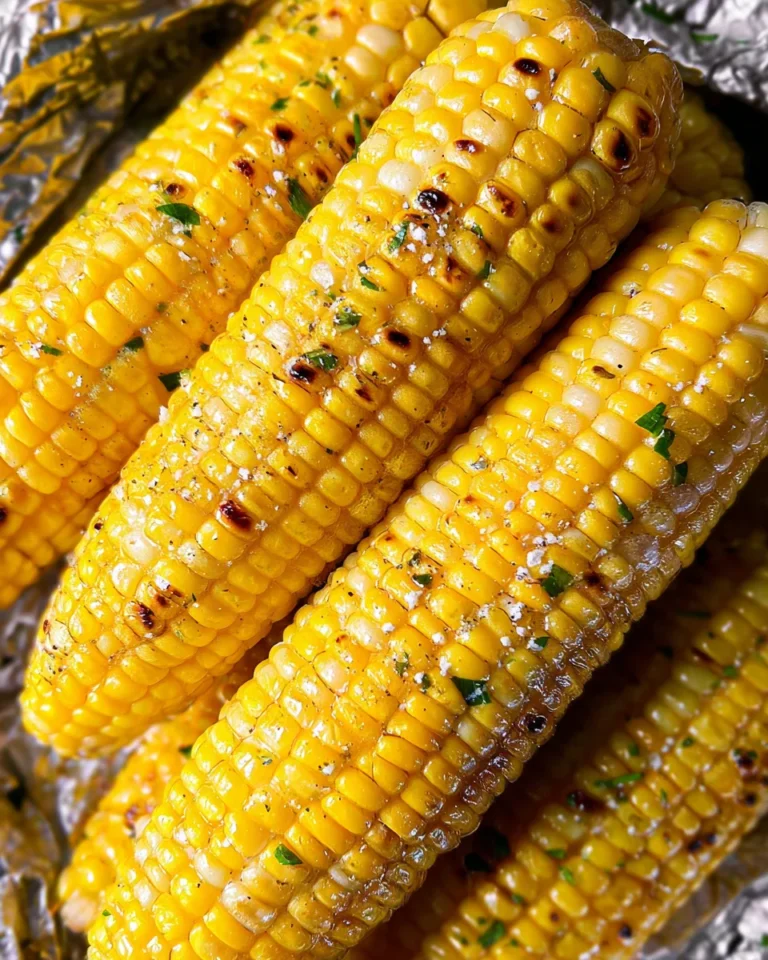 Grilled Corn on the Cob in Foil