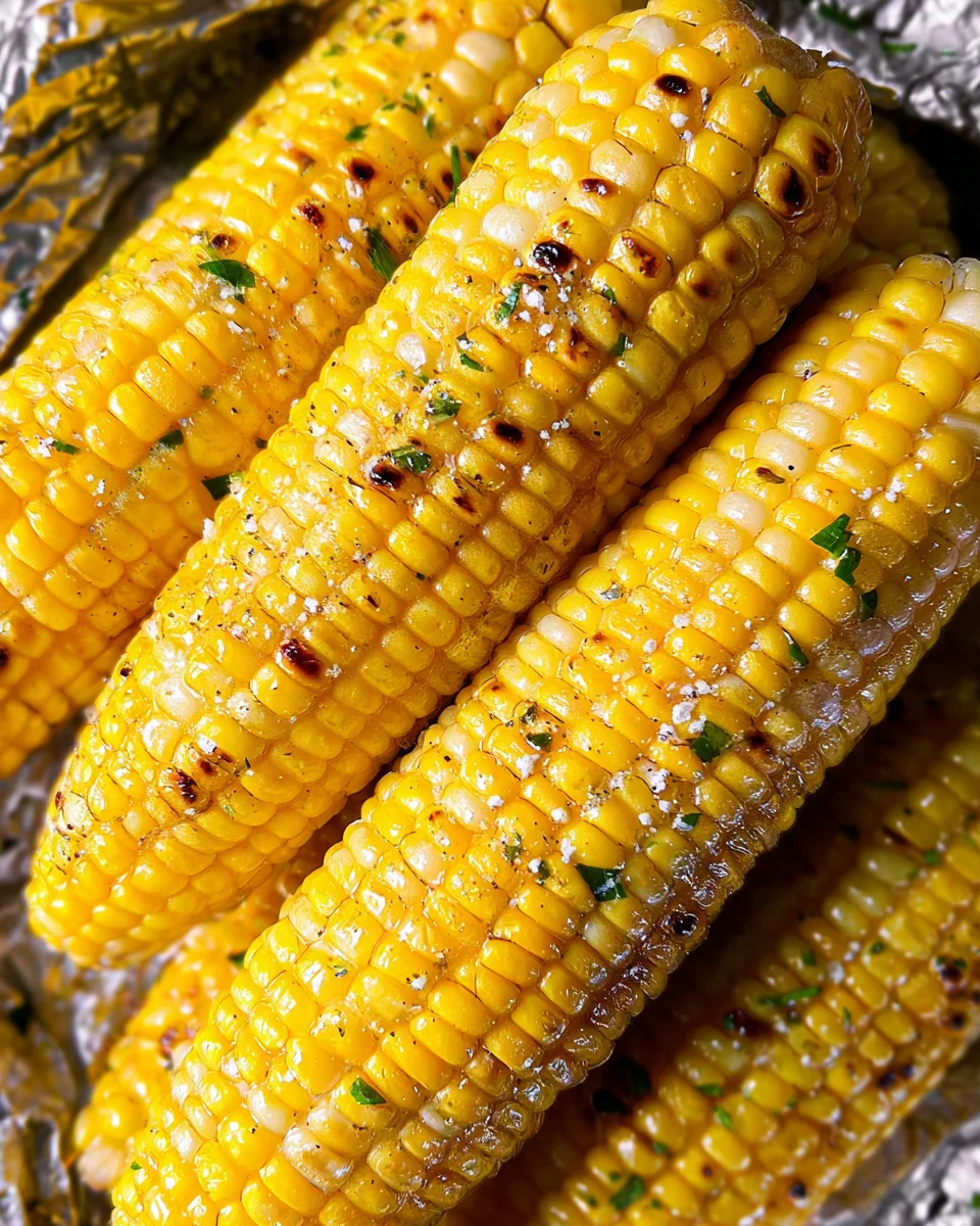 Grilled Corn on the Cob in Foil 19 Grilled Corn on the Cob in Foil
