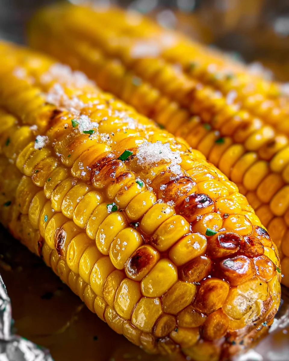 Grilled Corn on the Cob in Foil 16 Grilled