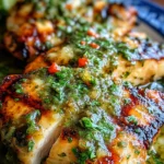 Grilled Salsa Verde Pepper Jack Chicken