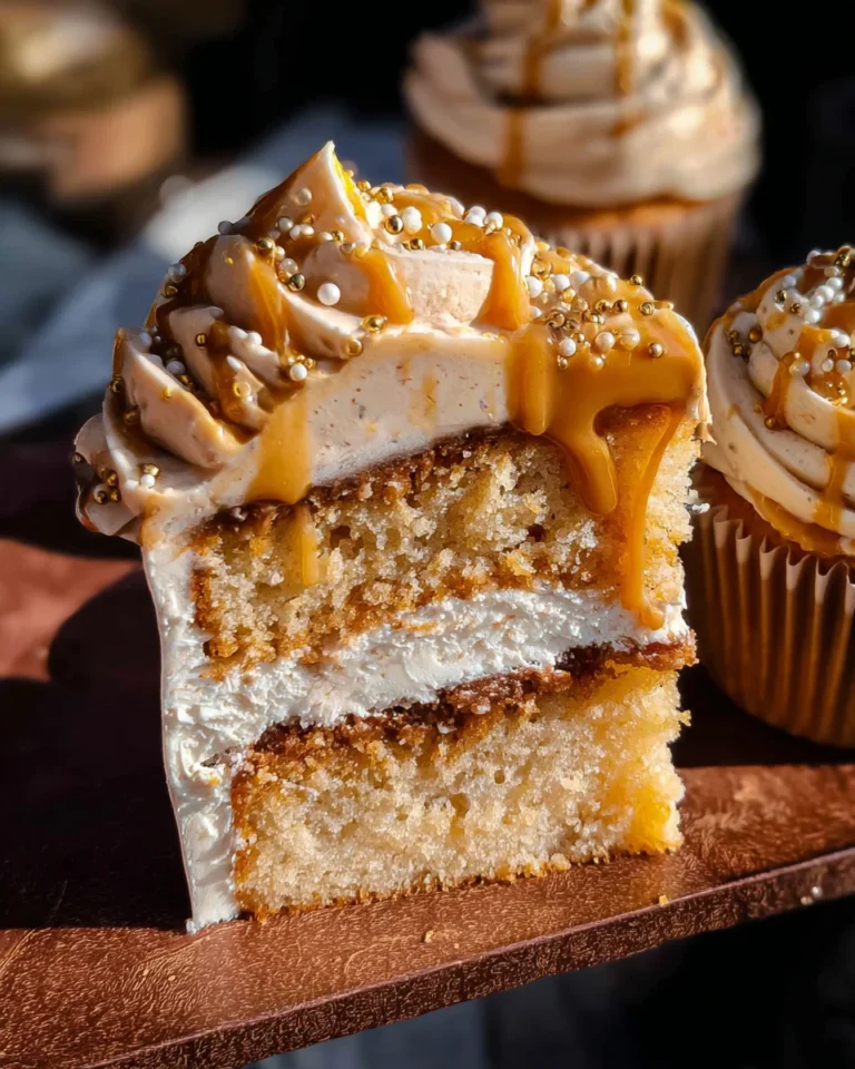 Harry Potter Butterbeer Cake