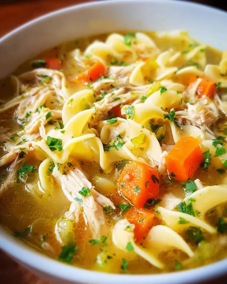 Homemade Chicken Noodle Soup