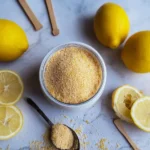 Homemade Dried Lemon Peel Powder