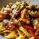 Honey Pepper Chicken Pasta