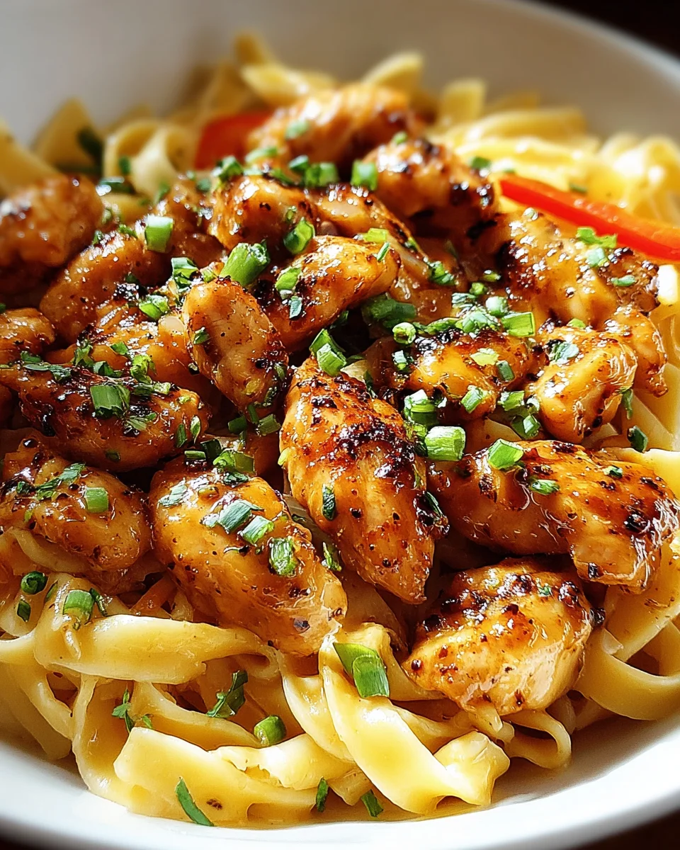 Honey Pepper Chicken Pasta 18 Honey