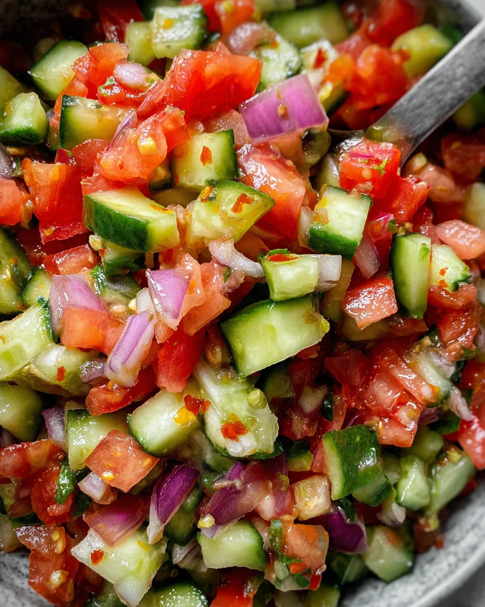 Indian Kachumber Salad